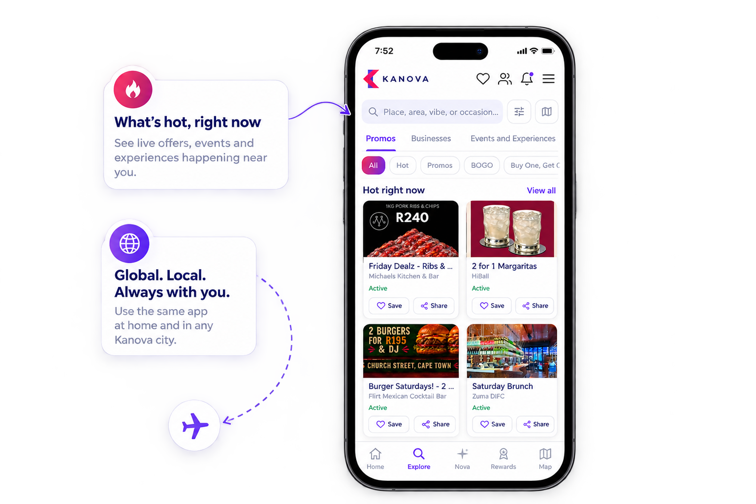 Kanova app discovery experience